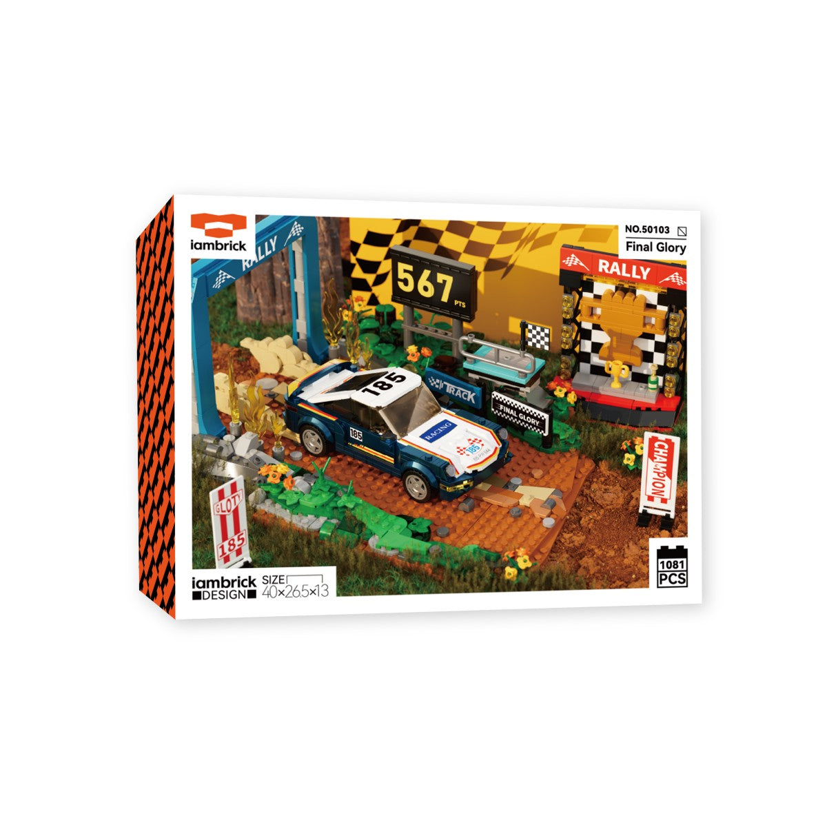 IAMBRICK 50103 Final Glory Car Building Set