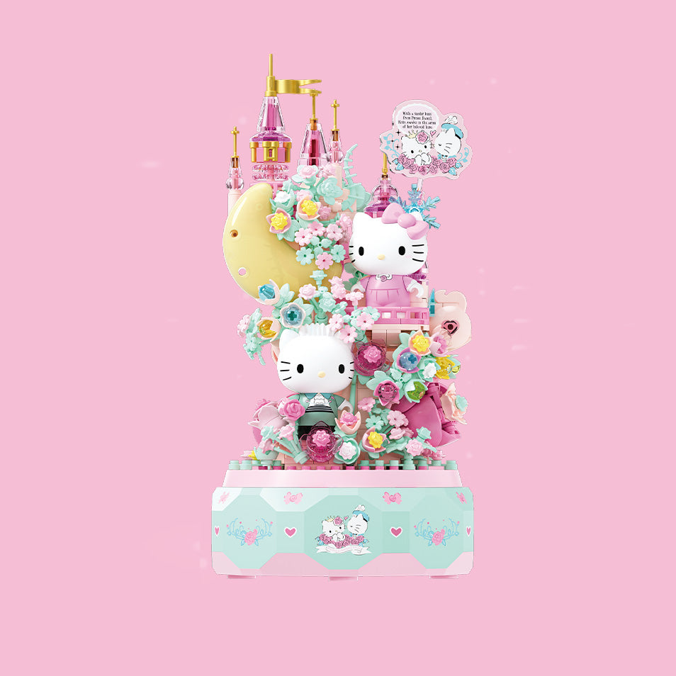 Moonlight 803301 Hello Kitty Love Song Music Box Building Set