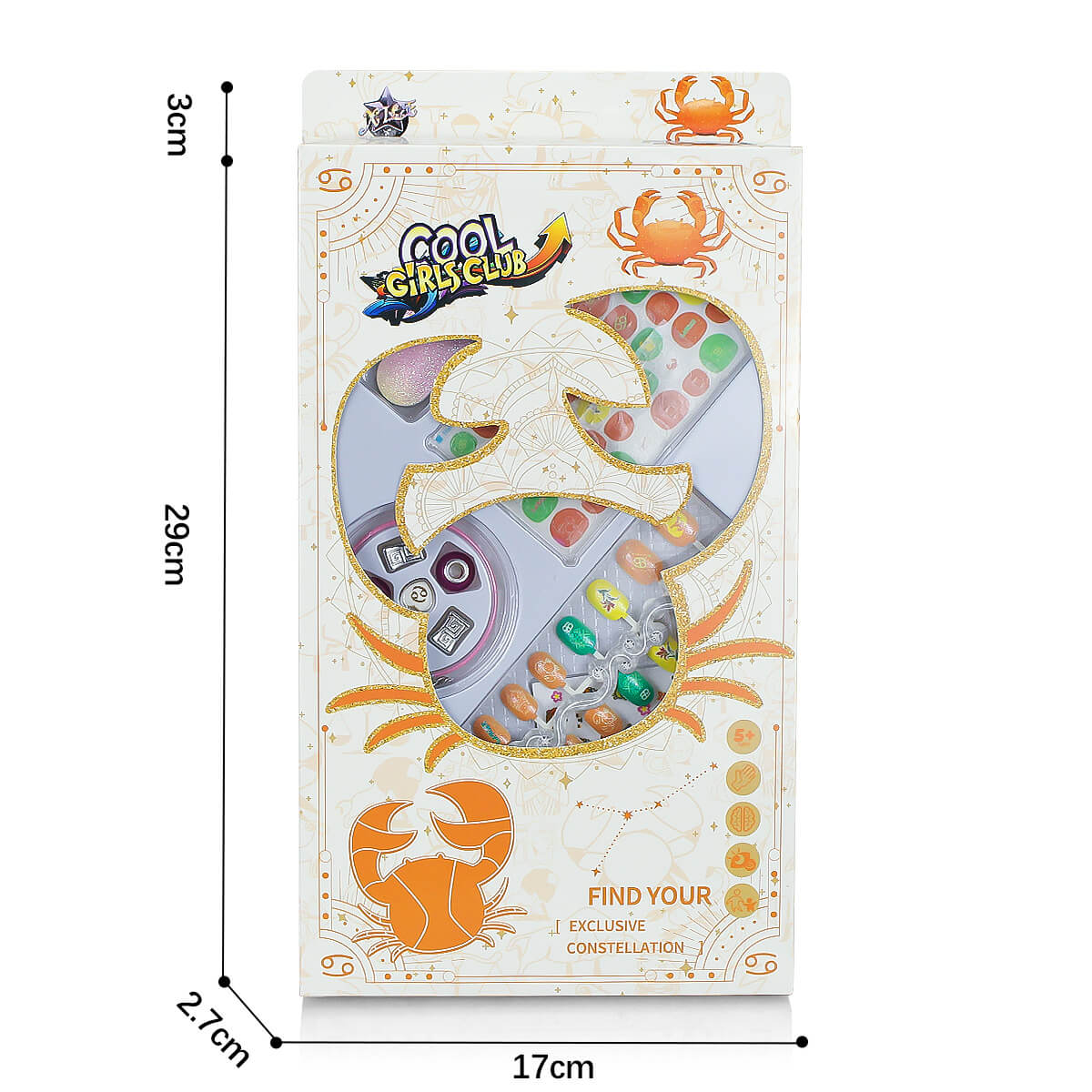 12 Zodiac Signs Kids Nail Art Set HW23158395
