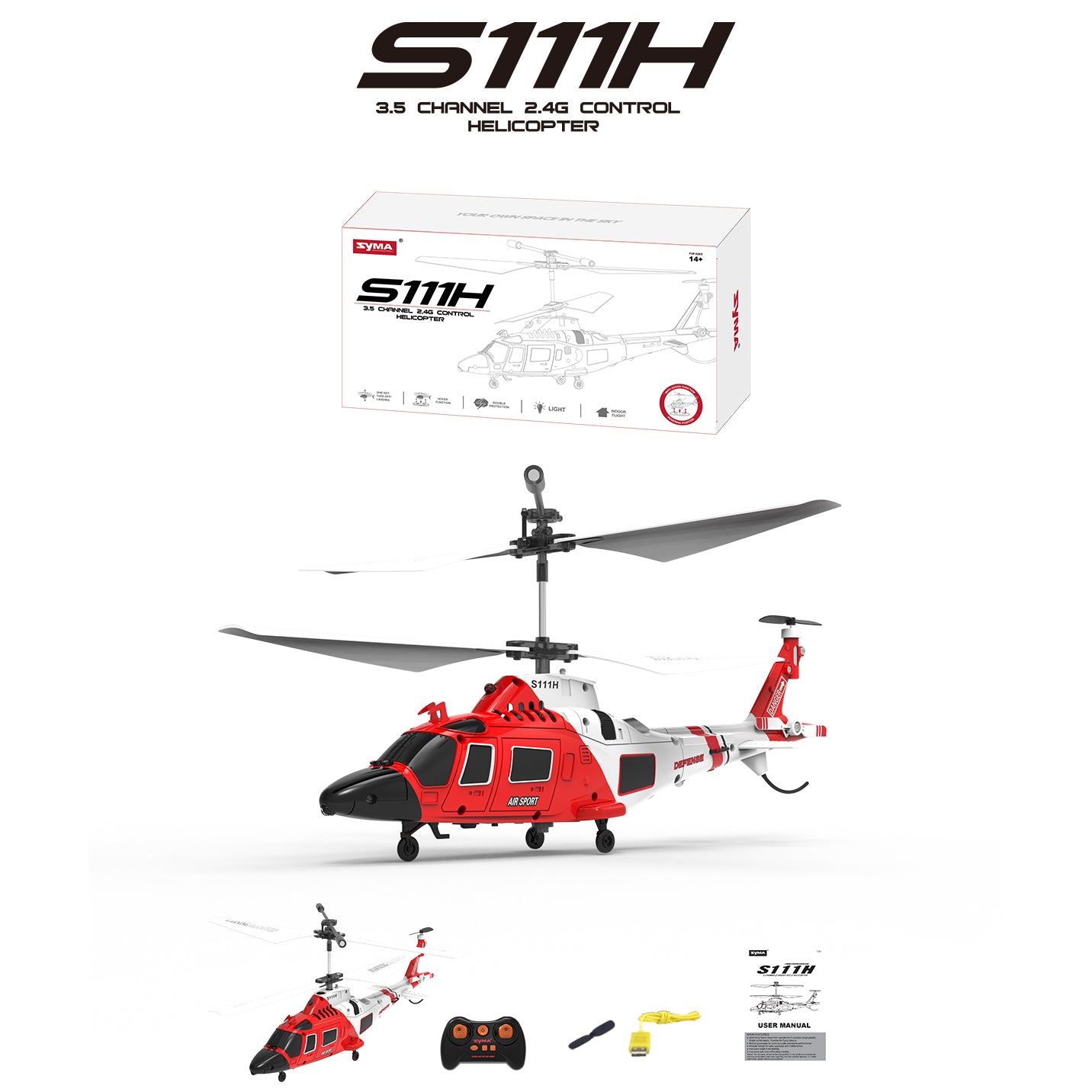 S111H Remote Control Helicopter