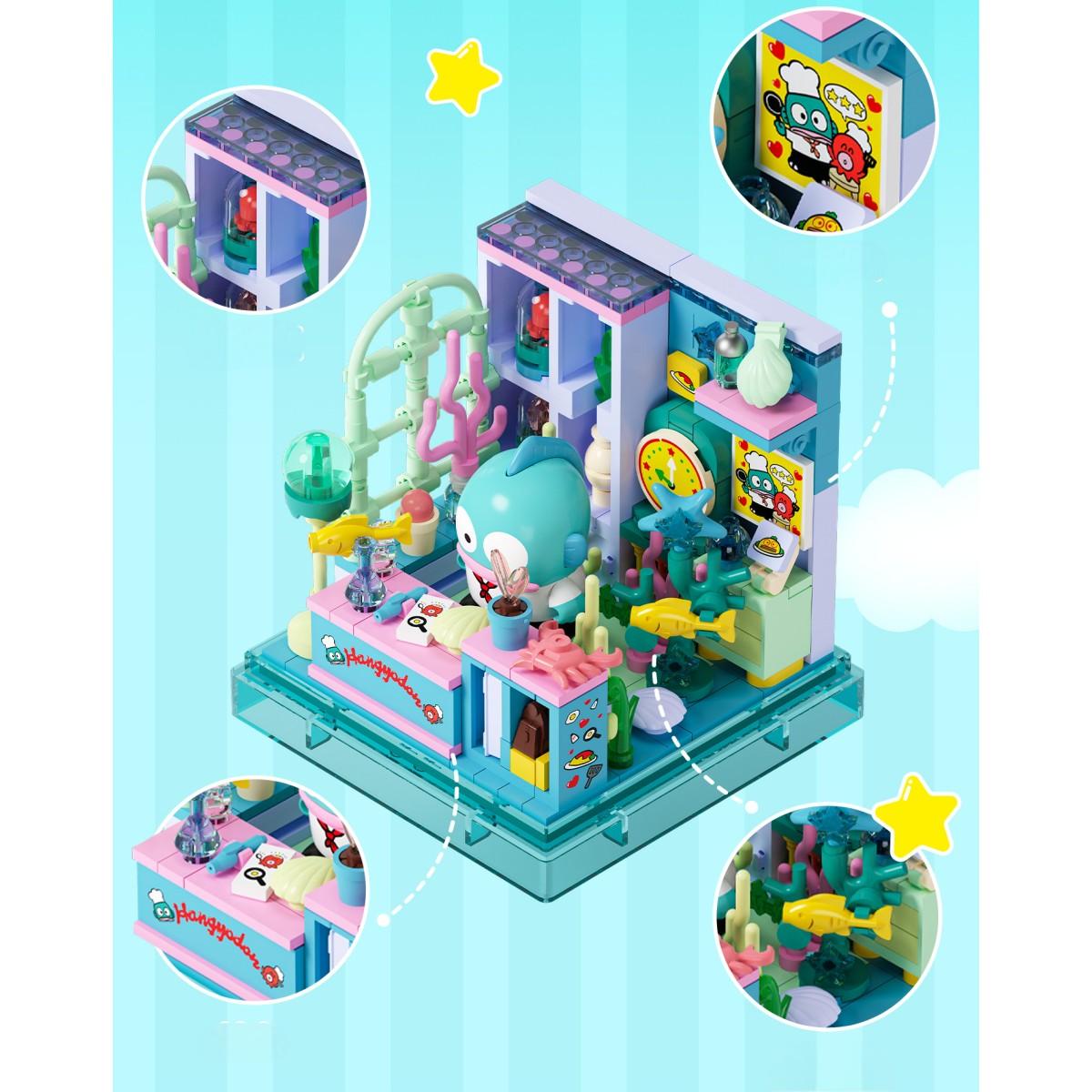 AREA-X BOX Sanrio Family Cute Shop Building Set