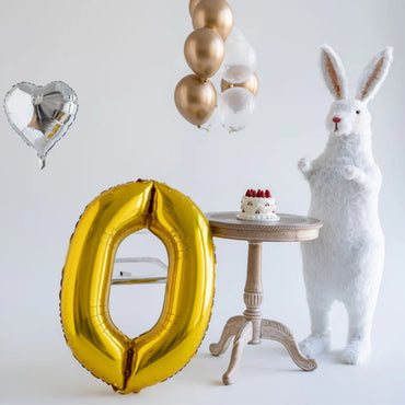 Foil Number Helium Balloons