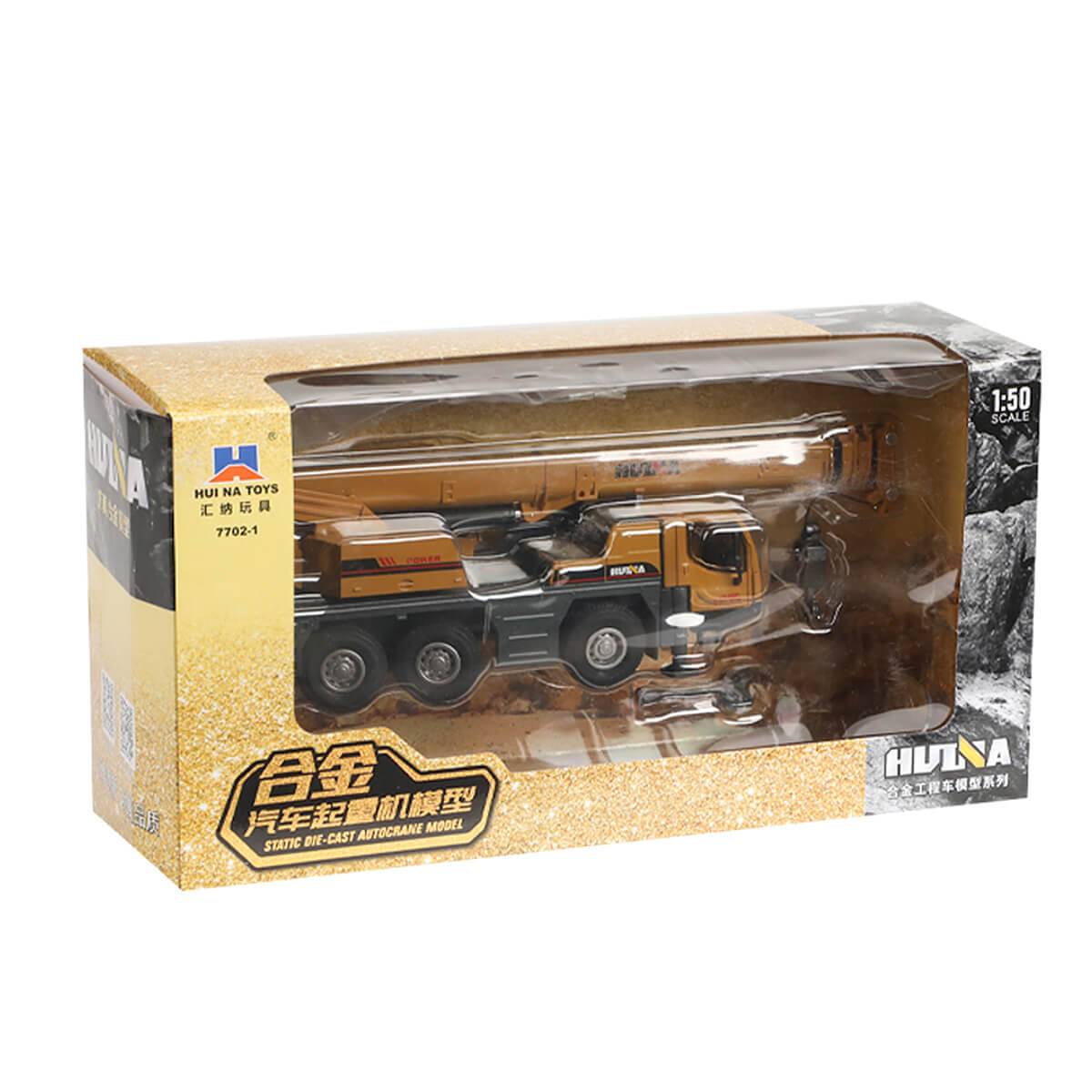 Huina 1702 1:50 Alloy Truck Mounted Crane Model-HugmieToys