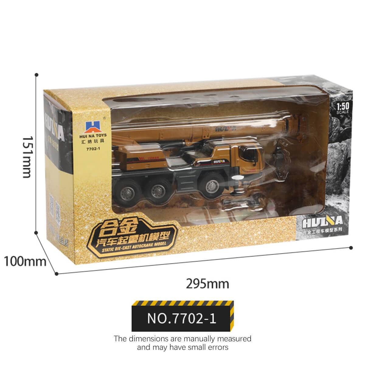 Huina 1702 1:50 Alloy Truck Mounted Crane Model-HugmieToys