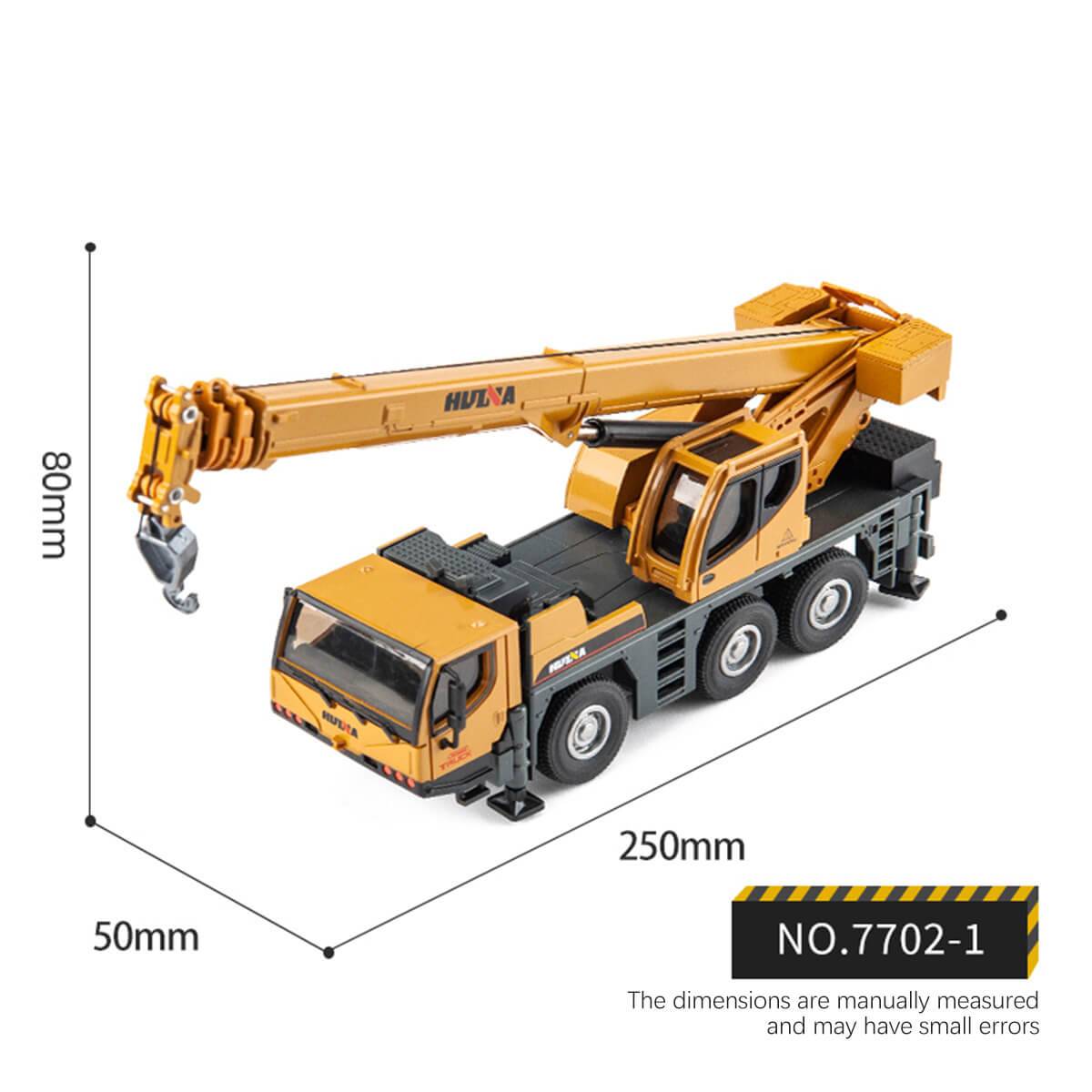Huina 1702 1:50 Alloy Truck Mounted Crane Model-HugmieToys