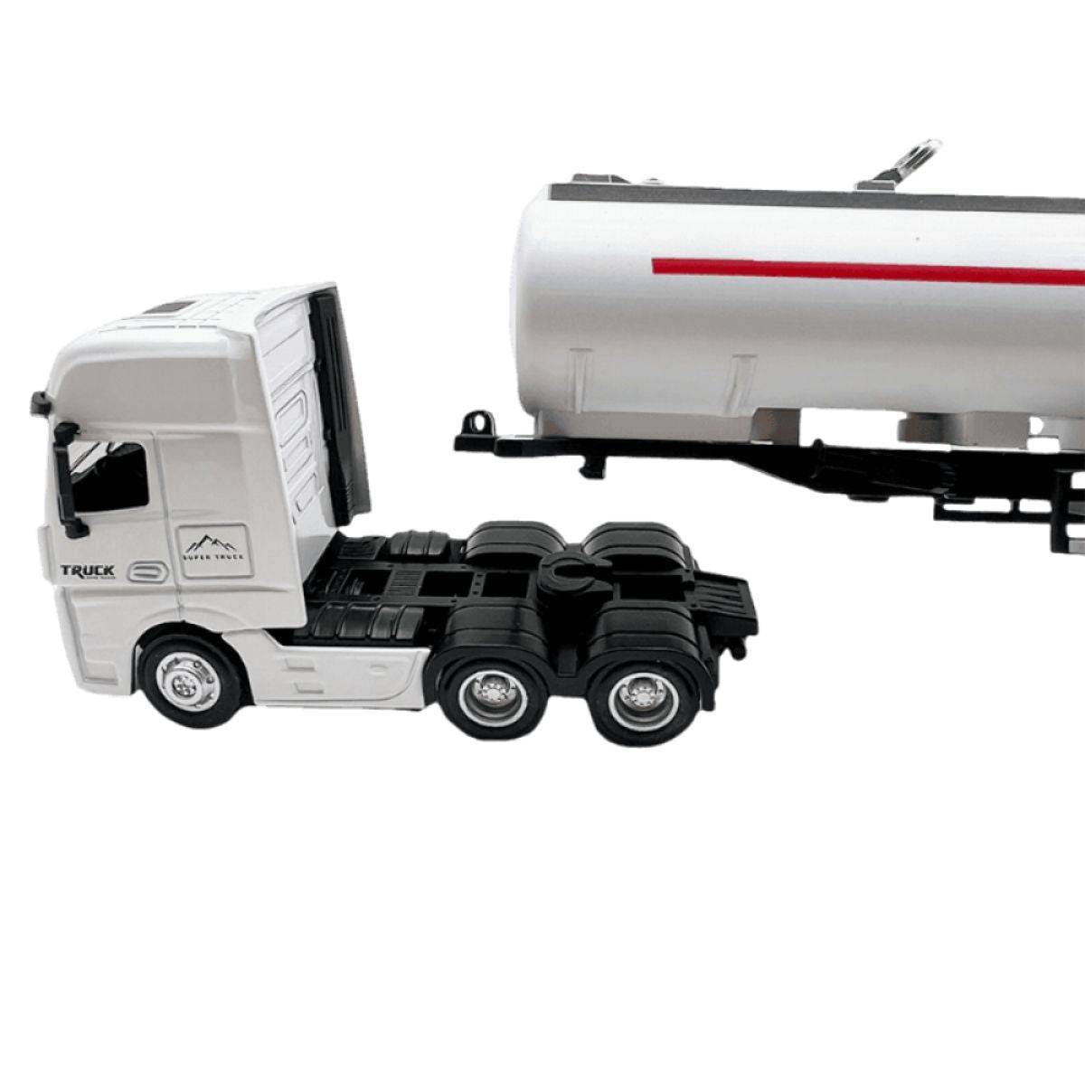 Huina 1733 1:50 Semi-Alloy Tanker Truck Static Model