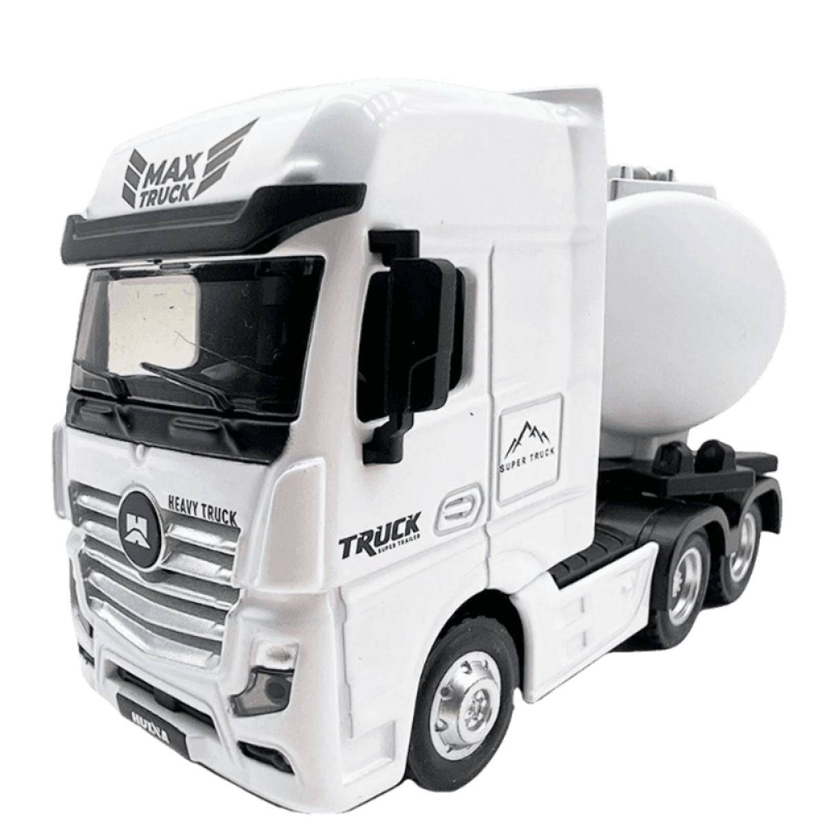 Huina 1733 1:50 Semi-Alloy Tanker Truck Static Model