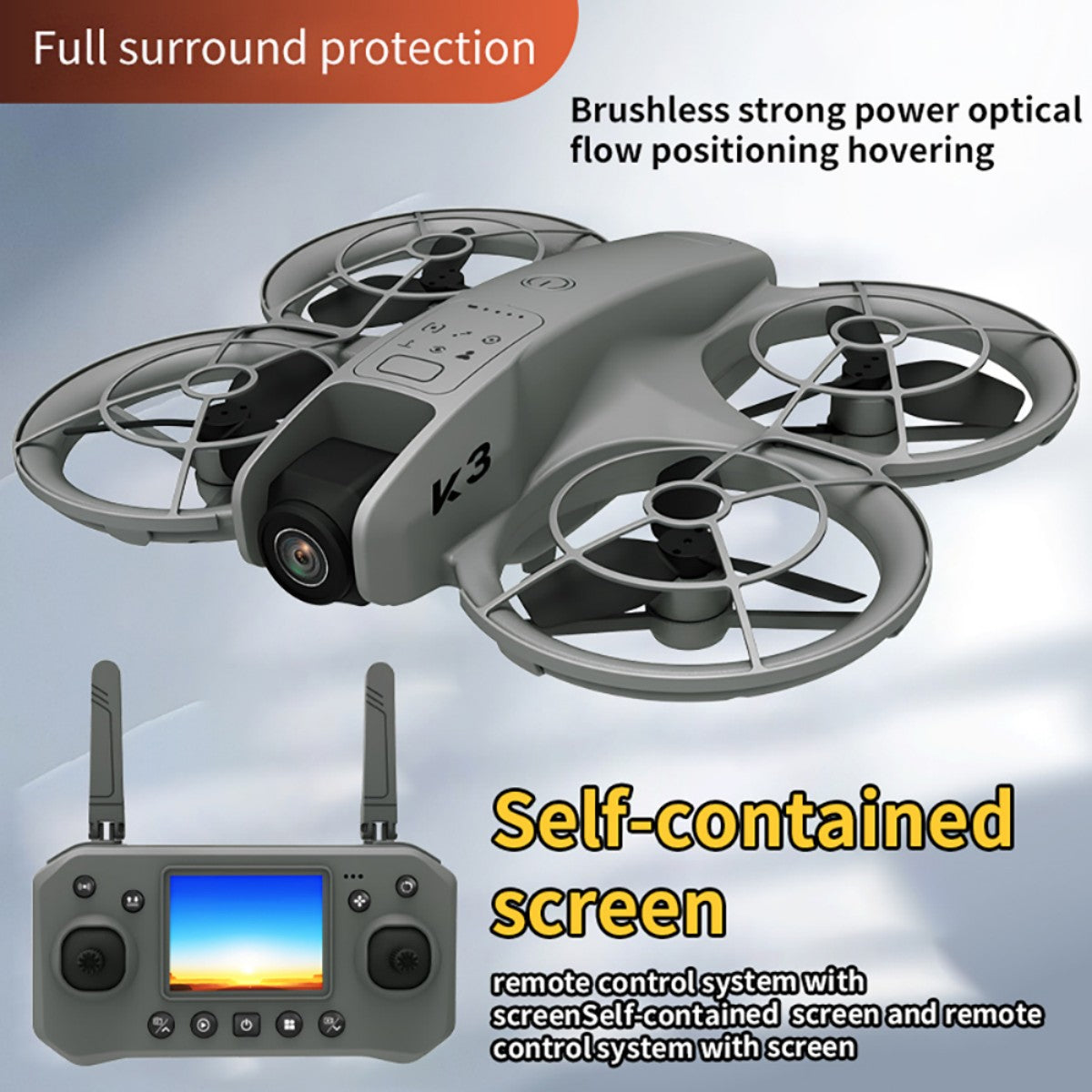 K3 HD Three Aerial Remote Control Drone