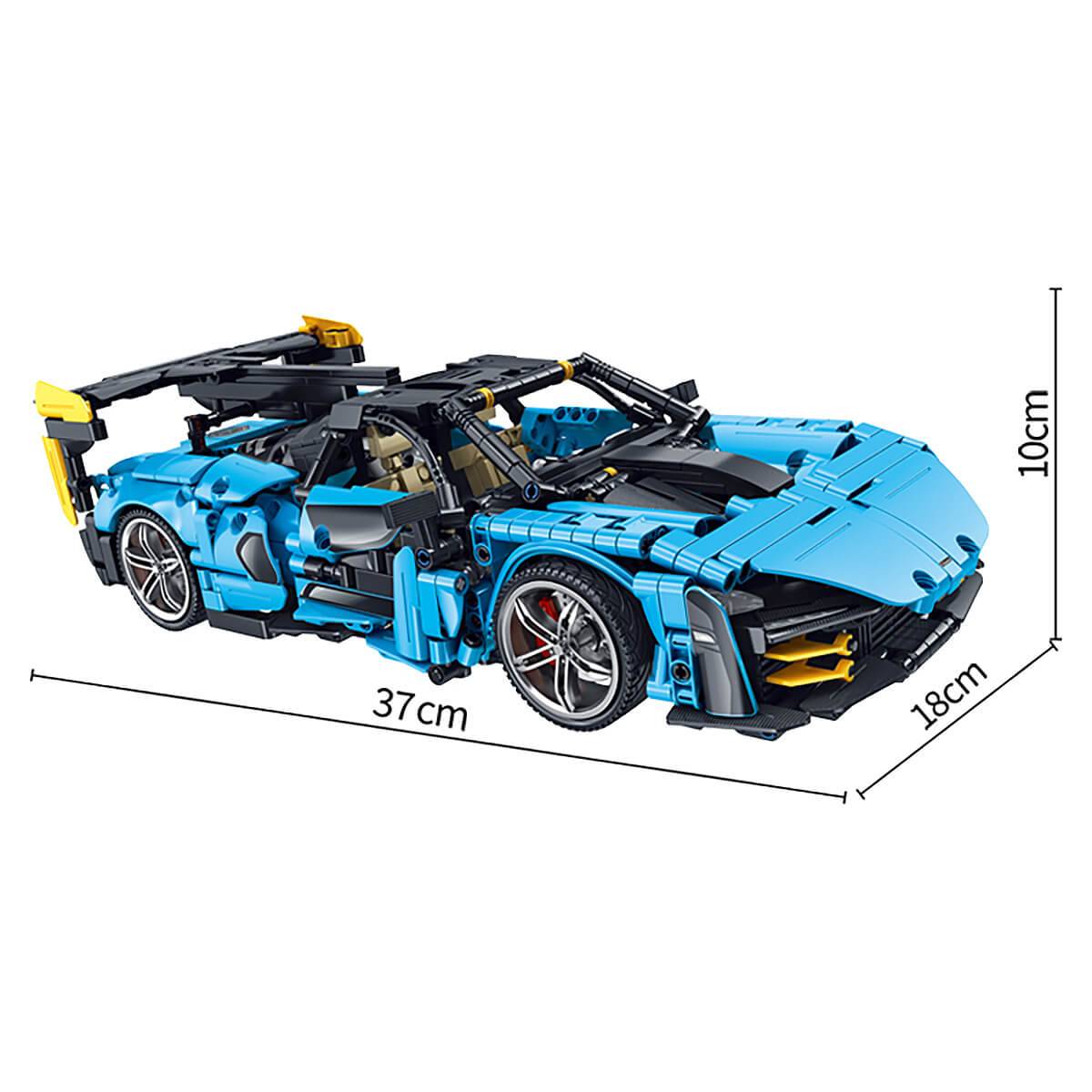 Panlos Brick 673002 Mechanical 1:14 Sena Sports Car 1610Pcs-HugmieToys