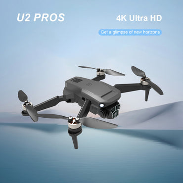 WBRC U2 Pros Portable HD Camera Drone in flight with 4K Ultra HD lens, featured in Toys & Games > Flying Toys on HugmieToys.