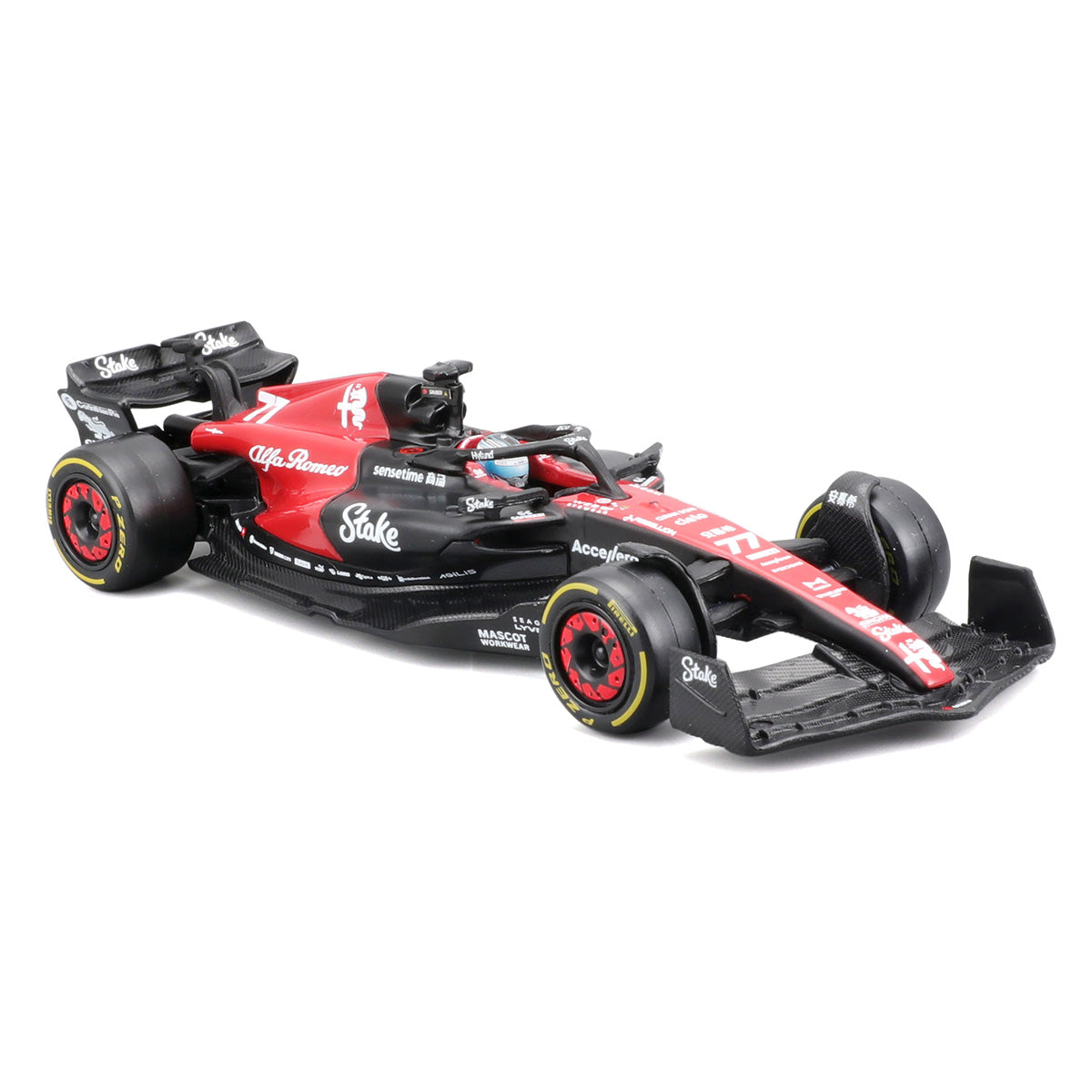 1:43 Alfa Romeo 2023 F1 Team Stake C43 Model Car - HugmieToys