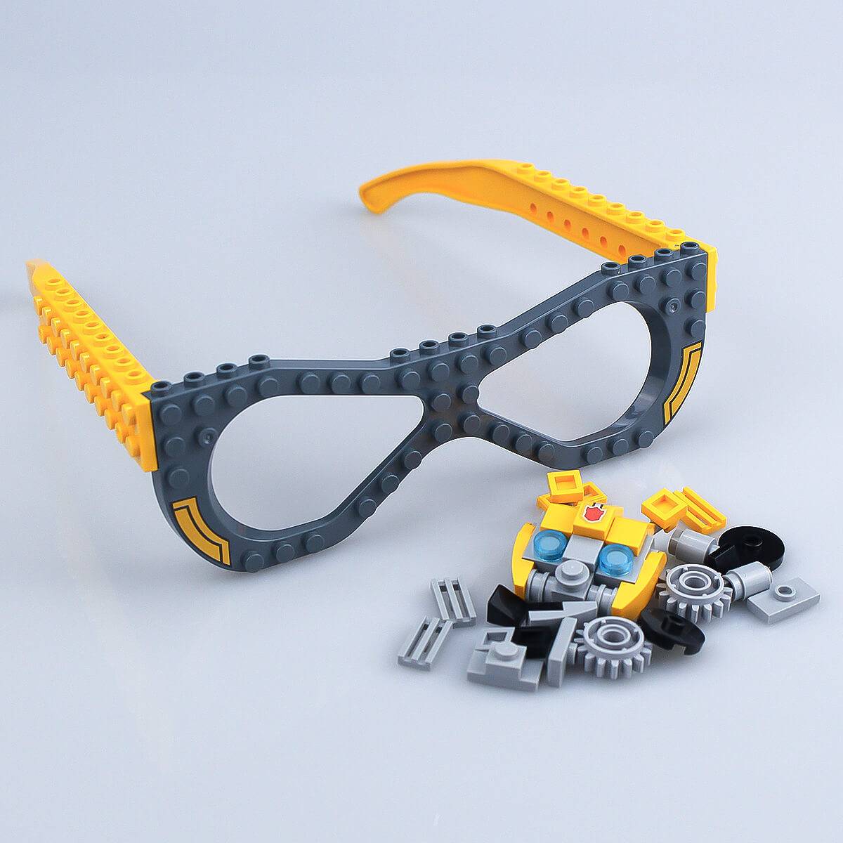 Kids DIY Glasses Building Block Set-HugmieToys