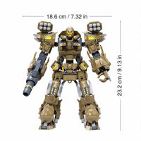 SLUBAN M38-B1580 P.R. Mecha Exosuit-PLZ05 Building Set 581Pcs