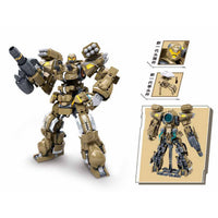 SLUBAN M38-B1580 P.R. Mecha Exosuit-PLZ05 Building Set 581Pcs