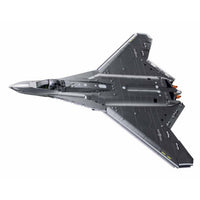 SLUBAN M38-B1587 Model Bricks J50S Fighter Jet 879Pcs
