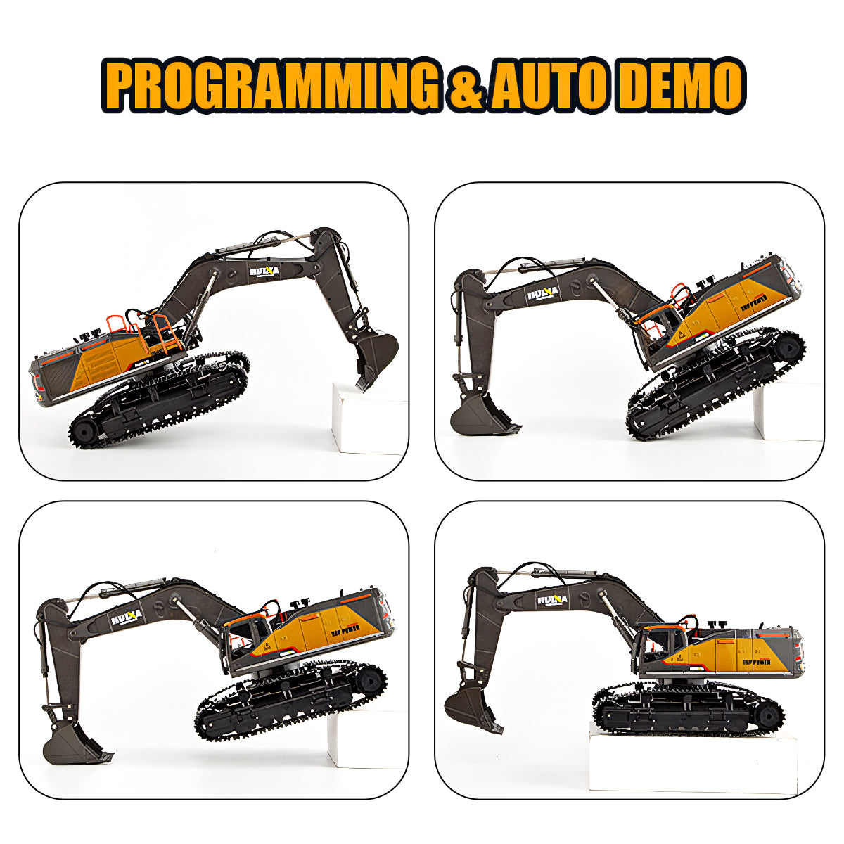 Huina 1592 1:14 Remote Control Excavator - HugmieToys