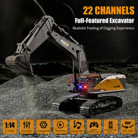 Huina 1592 1:14 Remote Control Excavator - HugmieToys