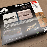 SLUBAN M38-B1609 Model Bricks 1/44 Lancaster Bomber 1382Pcs