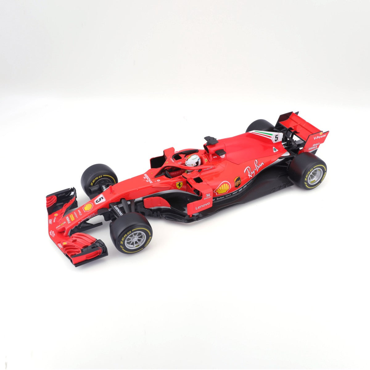 Bburago 1:18 Ferrari F1 Car Model 2018 SF71H - HugmieToys