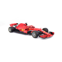 Bburago 1:18 Ferrari F1 Car Model 2018 SF71H - HugmieToys