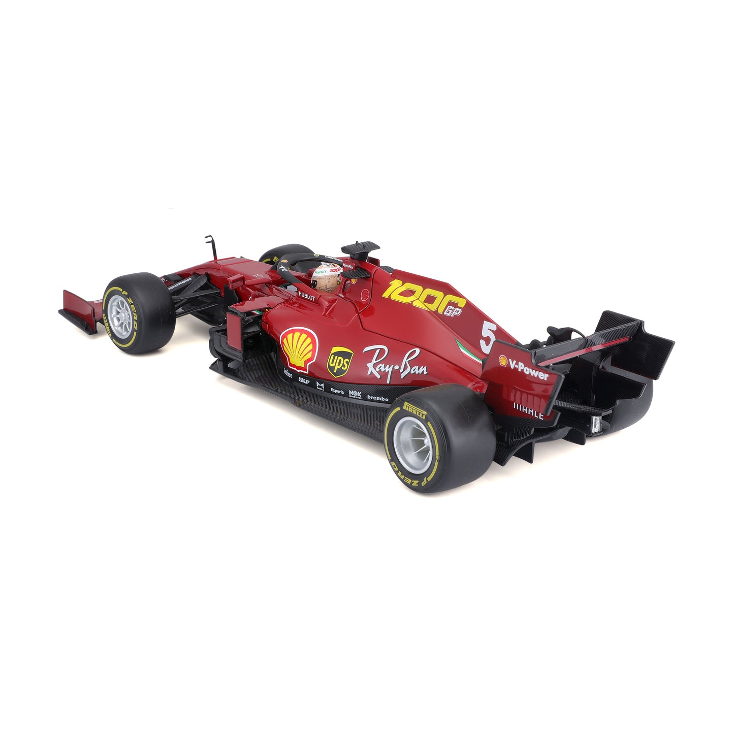 Bburago 1:18 Ferrari F1 Car Model 2020 SF1000 - HugmieToys