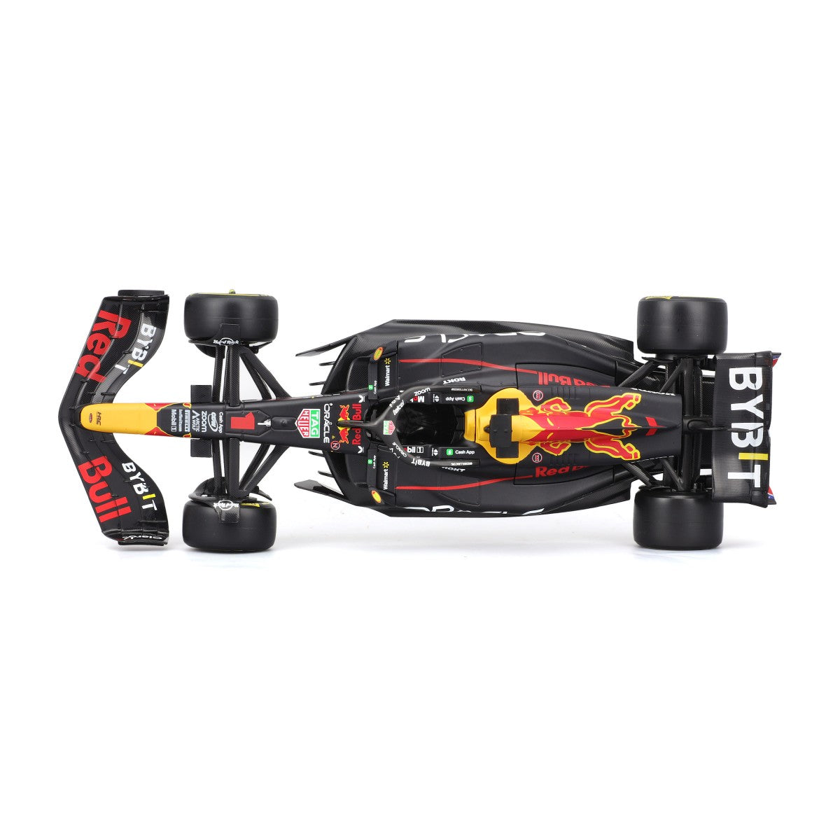 Bburago 1:24 F1 Car Model Red Bull Racing RB19 #1 Max Verstappen - HugmieToys