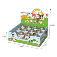 4Pcs Sanrio Camping Series Capsule Toys Building Blocks KT-010117-20