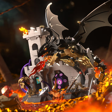IAMBRICK 30310 Dragonfire Castle Building Set