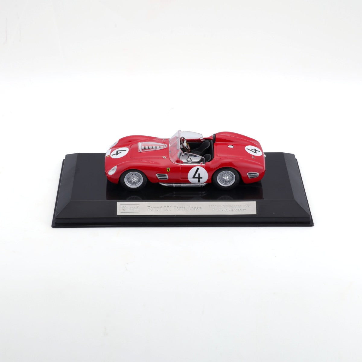 Bburago 1:43 Ferrari 250 Testa Rossa 1959 Alloy Model Car - HugmieToys