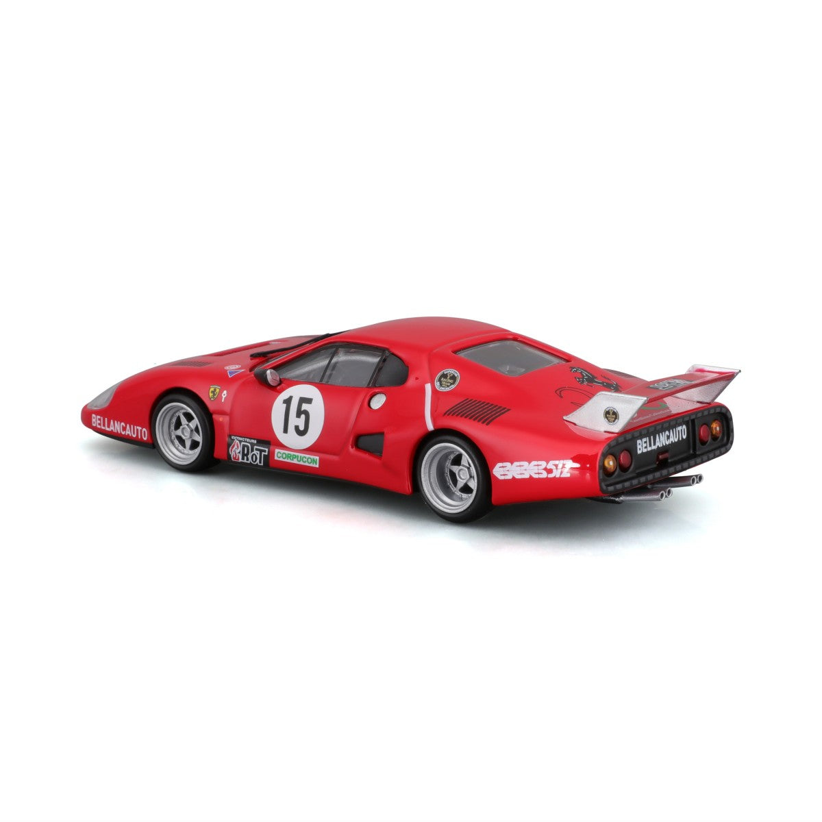 Bburago 1:43 Ferrari 512 BB II SERIE 1981 Alloy Model Car - HugmieToys