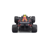 Bburago 1:43 F1 Red Bull Racing RB16B #11 Sergio Perez w/Helmet