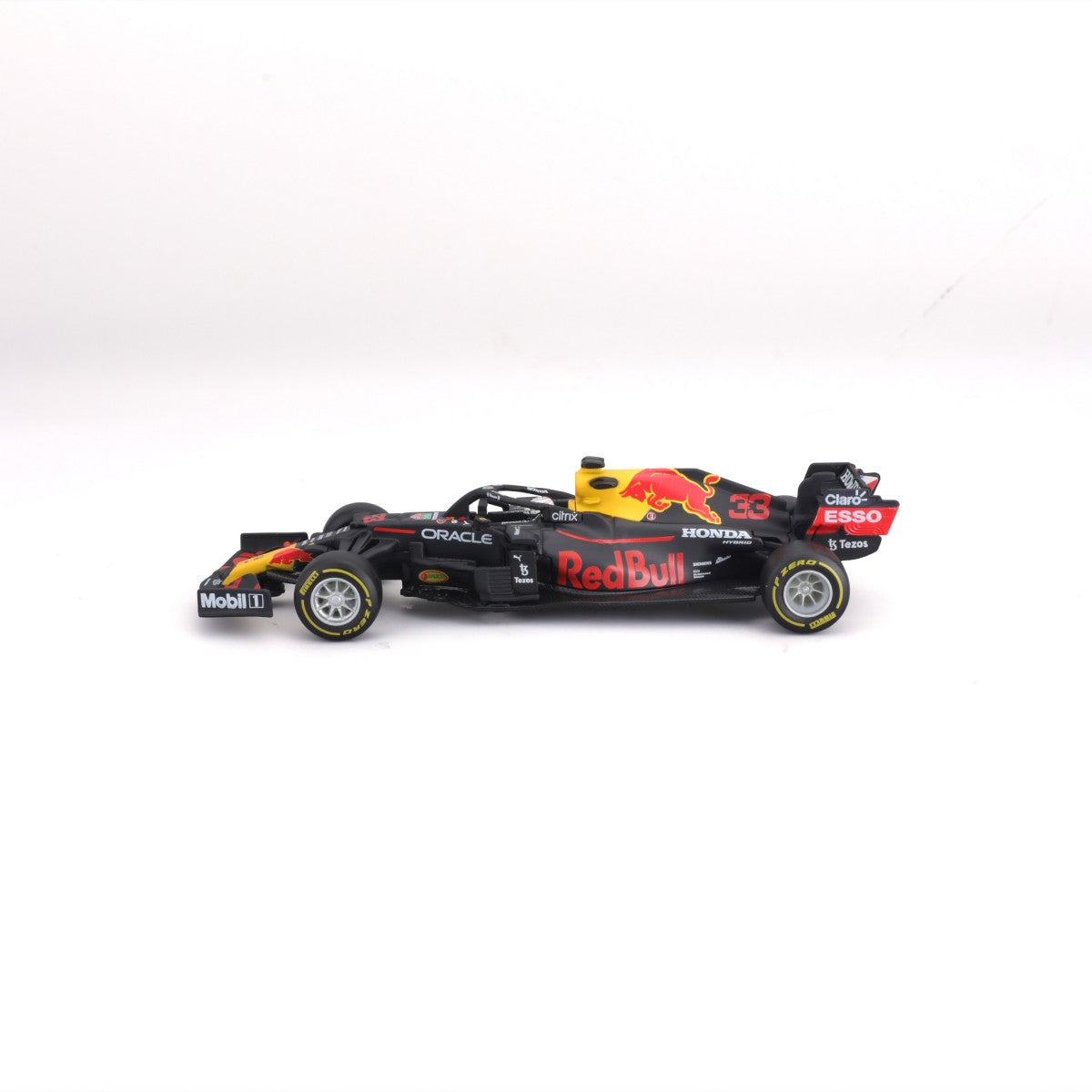 Bburago 1:43 F1 Red Bull Racing RB16B #33 Max Verstappen w/Helmet