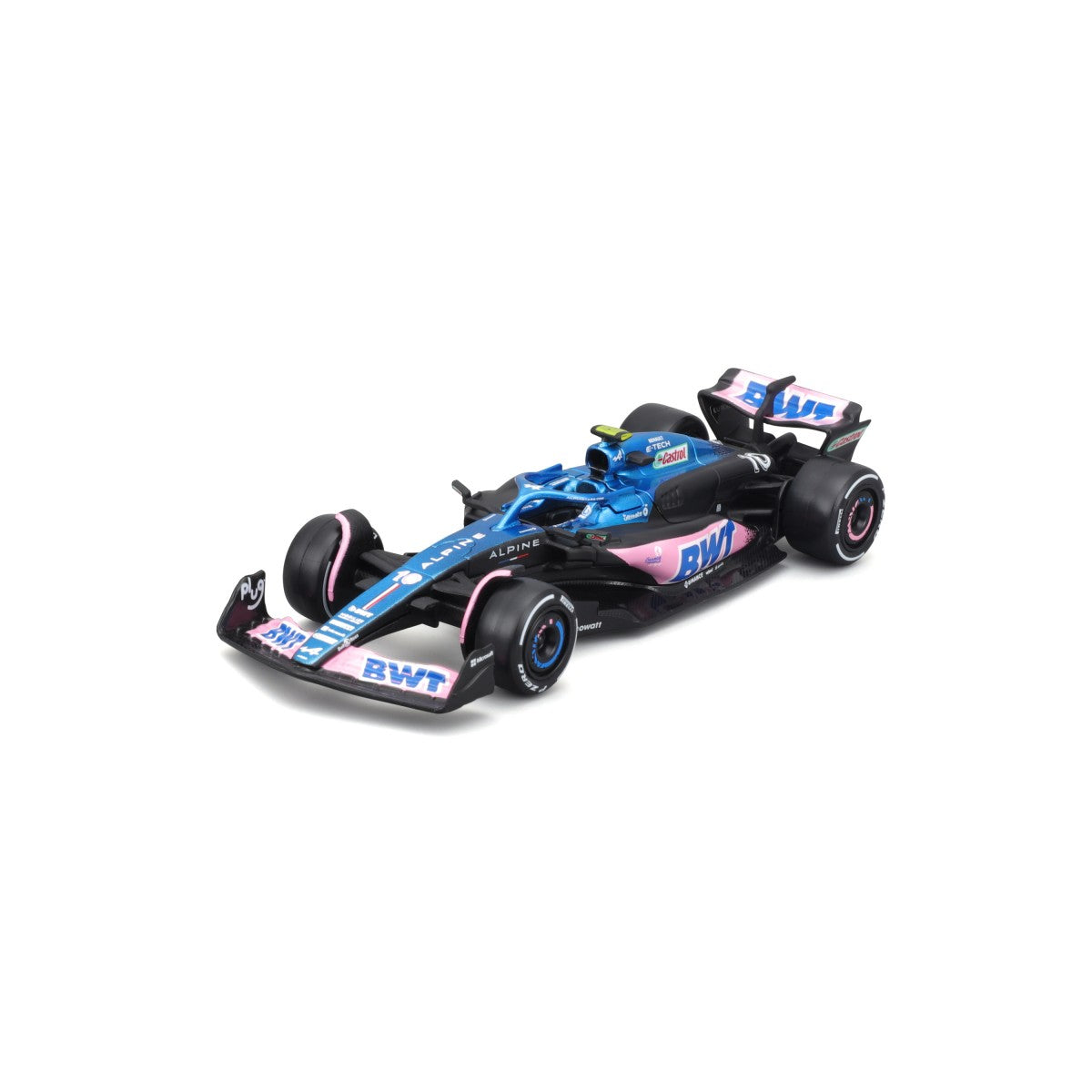 Bburago 1:43 F1 Car Model 2023 BWT Alpine F1 Team A523 #10 Pierre Gasly