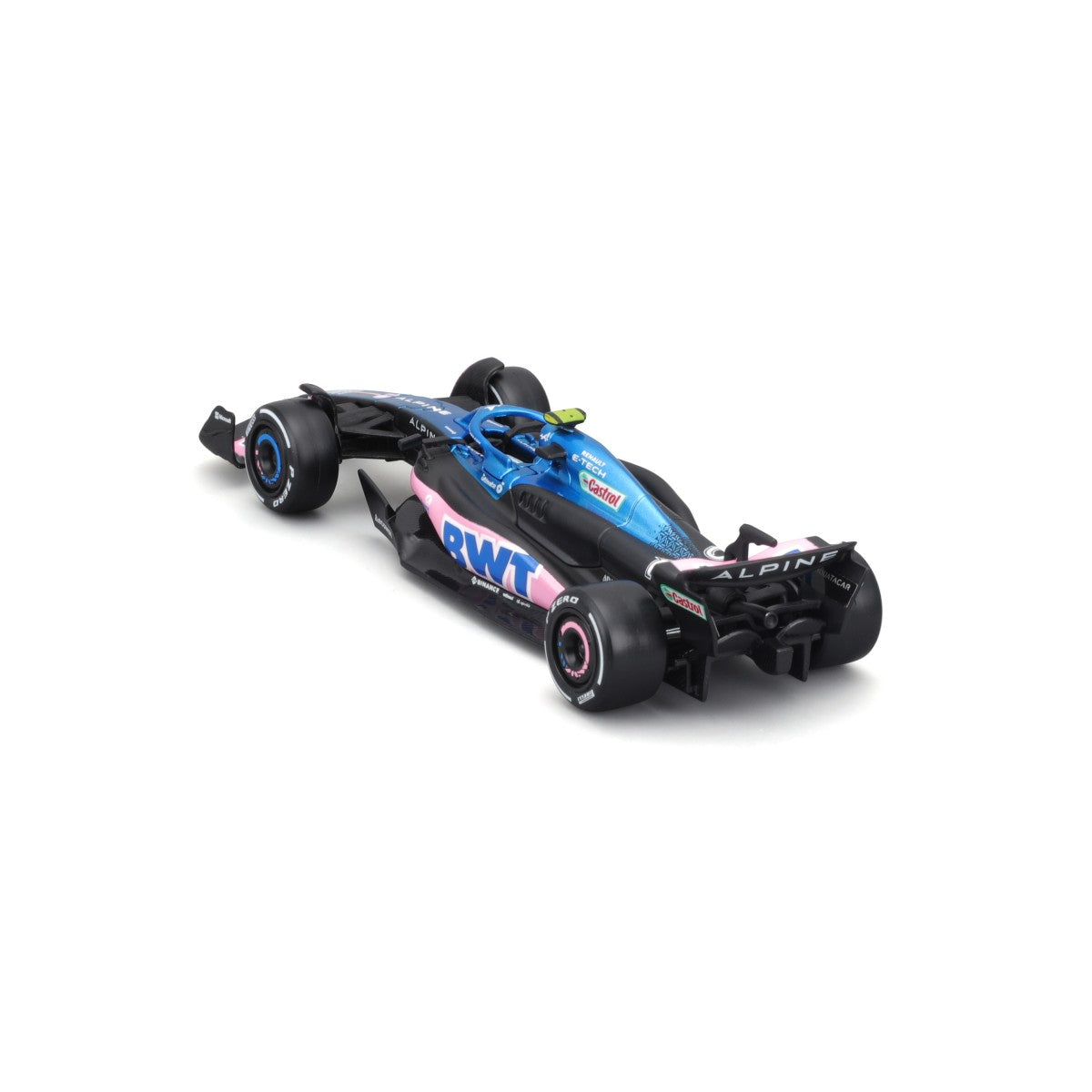 Bburago 1:43 F1 Car Model 2023 BWT Alpine F1 Team A523 #10 Pierre Gasly