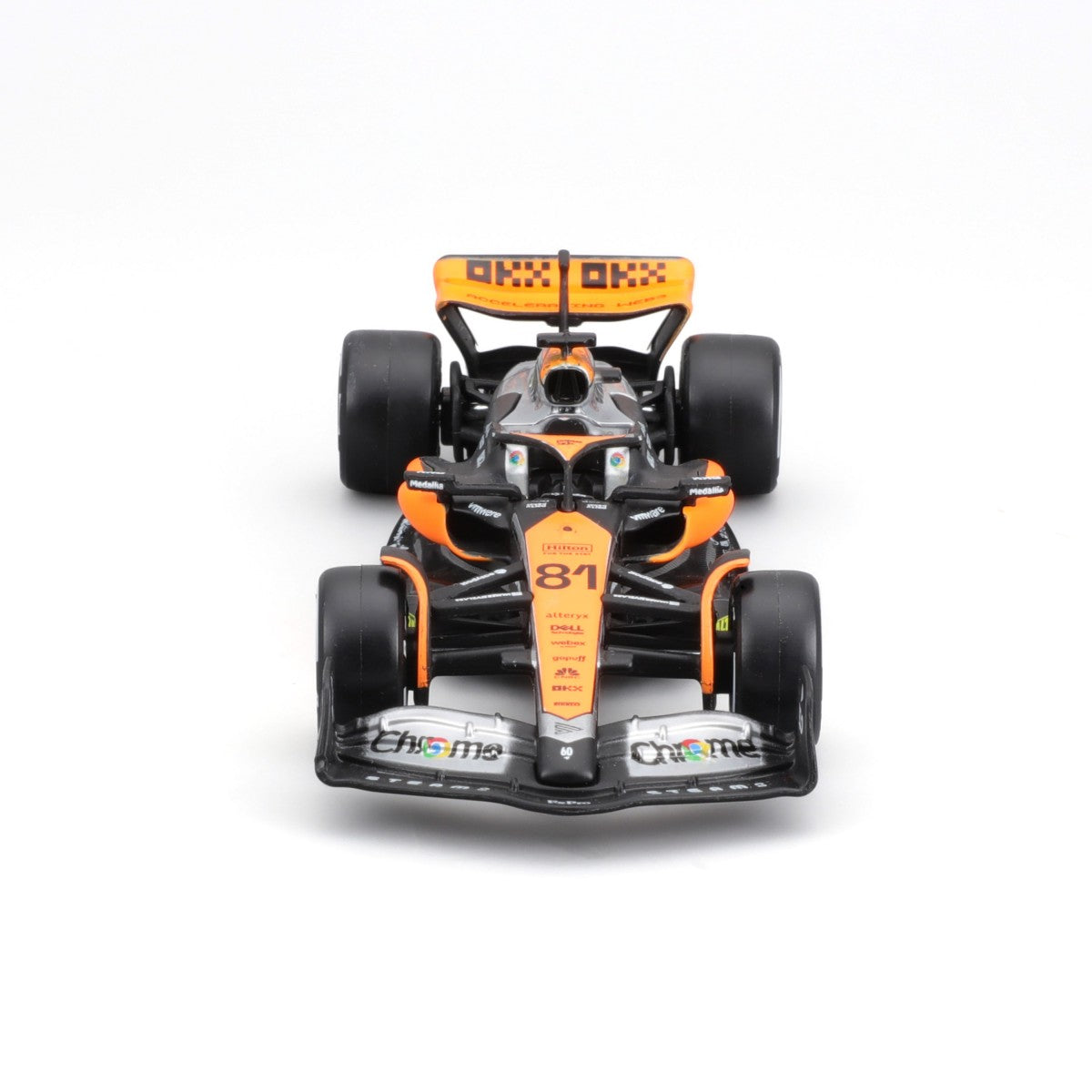 Bburago 1:43 F1 Car Model 2023 McLaren MCL60 #81 Oscar Piastri