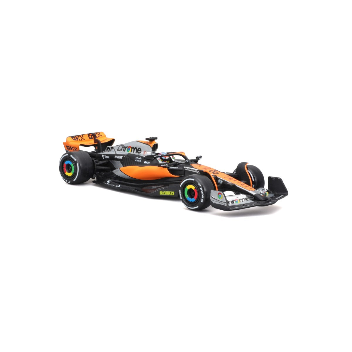 Bburago 1:43 F1 Car Model 2023 McLaren MCL60 #81 Oscar Piastri