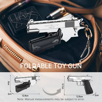 Half Die-Alloy Soft Bullet Gun Model Kit with Rubber Bullet