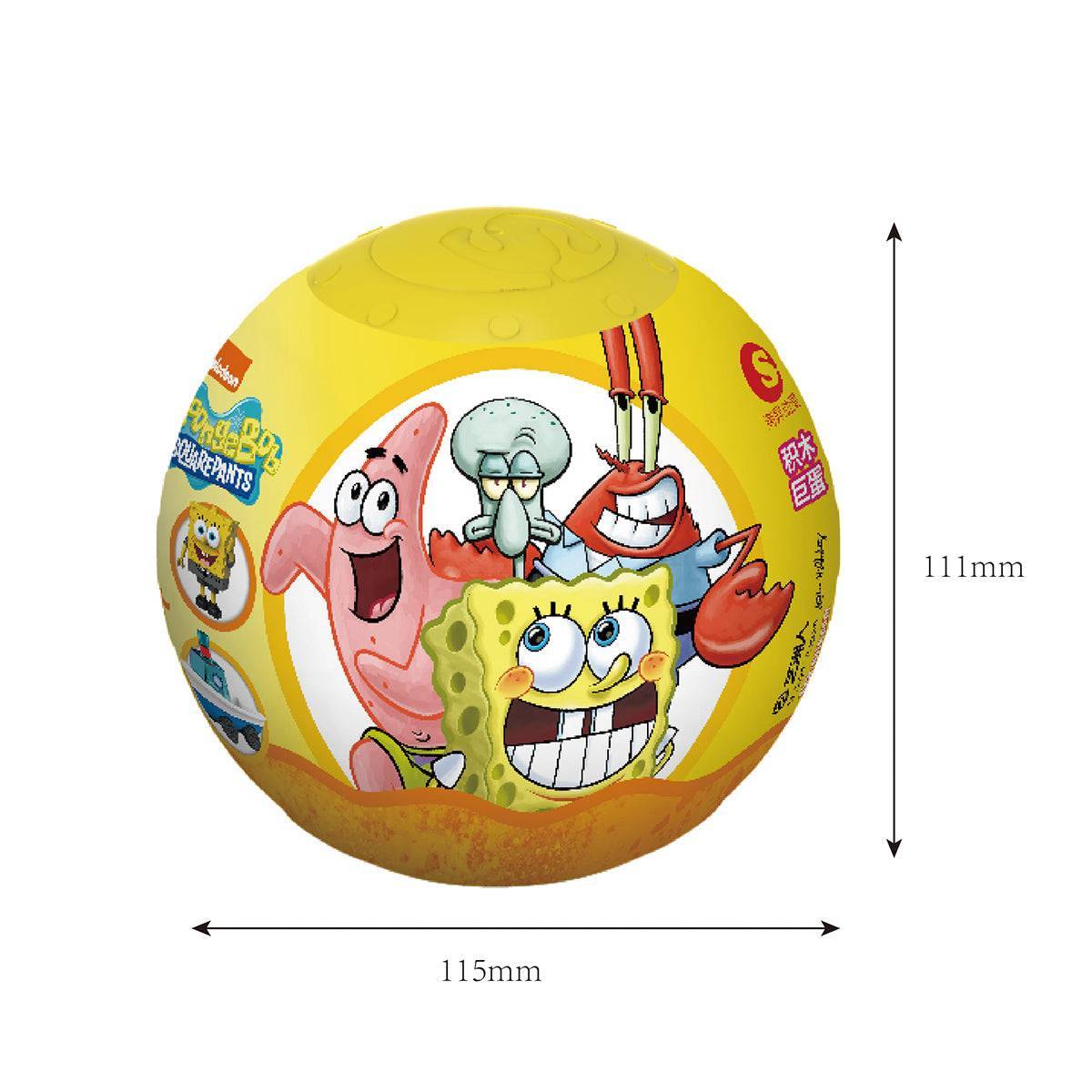 4Pcs SpongeBob SquarePants Driving Series Building Blocks Blind Box SP-030161-4