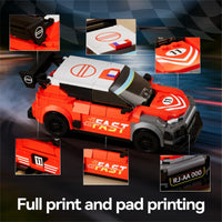 IAMBRICK 50102 River Jump Car Building Set