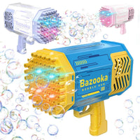 69 Hole Bazooka Bubble Gun-P051 Pink /P052 Blue - Hugmie