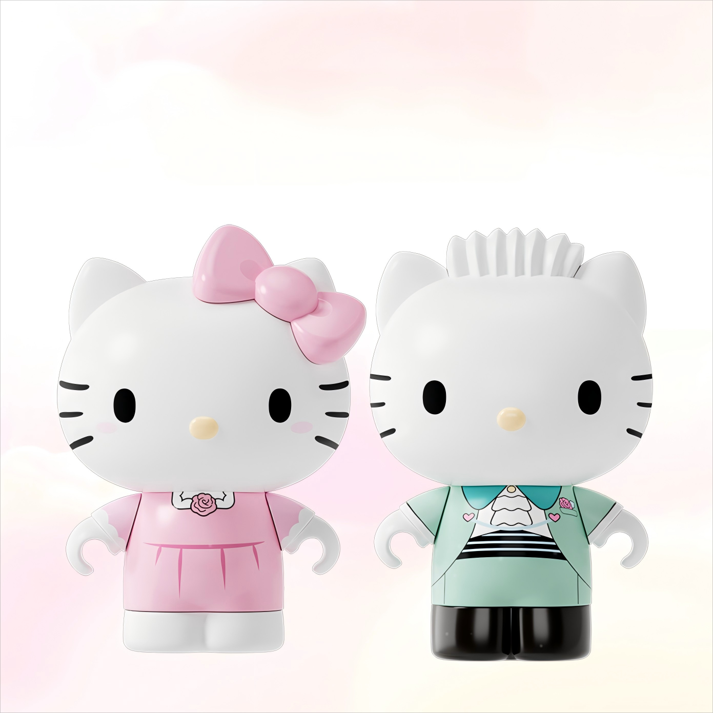 Moonlight 803301 Hello Kitty Love Song Music Box Building Set