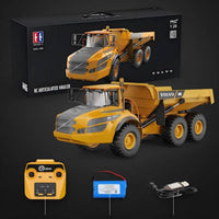 Double E 1:20 Volvo A40G Remote Control Articulated Hauler E591 - HugmieToys