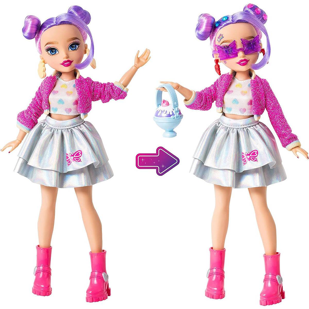 Far Out Toys GLO-UP Girls Season 2 Sadie Fashionista Fashion Doll - HugmieToys