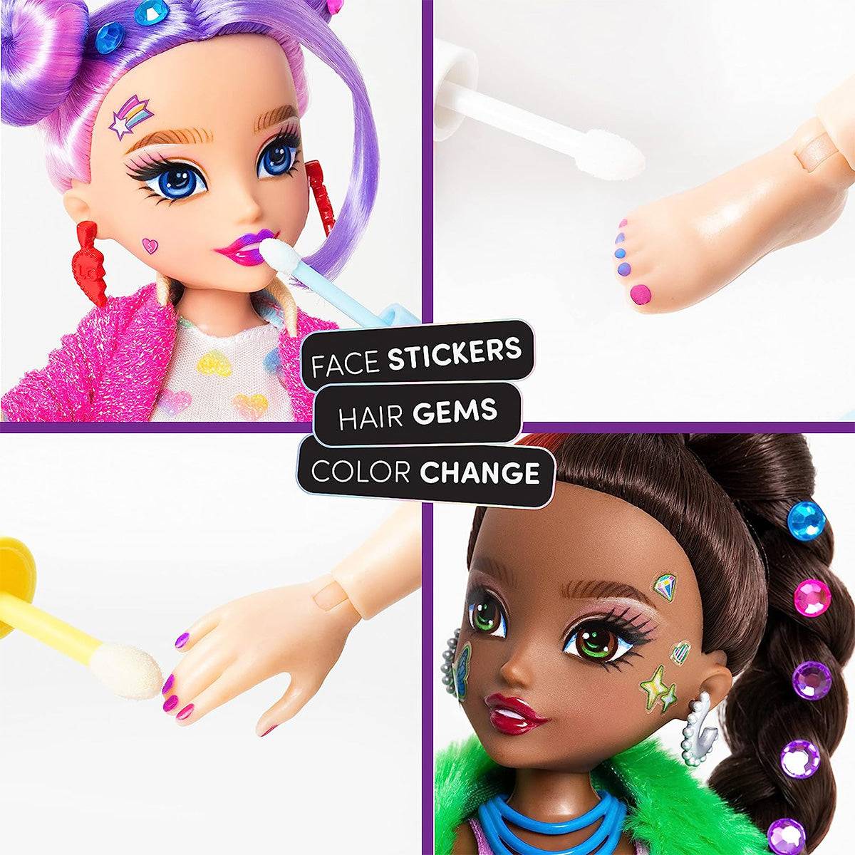 Far Out Toys GLO-UP Girls Season 2 Kenzie African American Girl Fashion Doll - HugmieToys