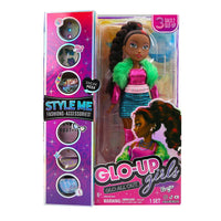 Far Out Toys GLO-UP Girls Season 2 Kenzie African American Girl Fashion Doll - HugmieToys