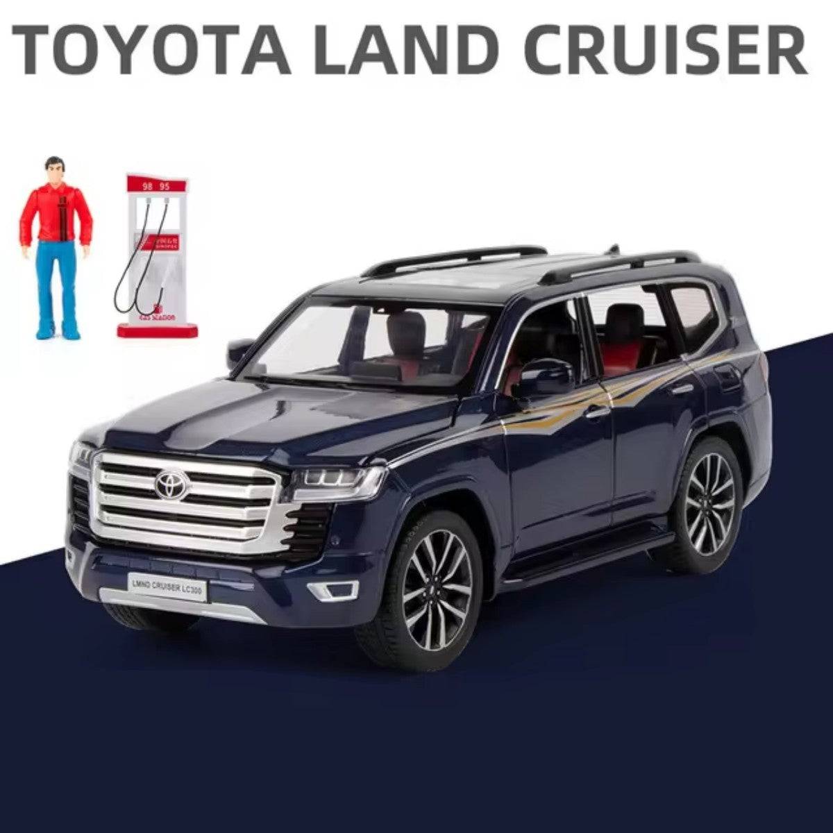 H2091 1:24 Toyota Land Cruiser LC300 Alloy Diecast Model Car - HugmieToys