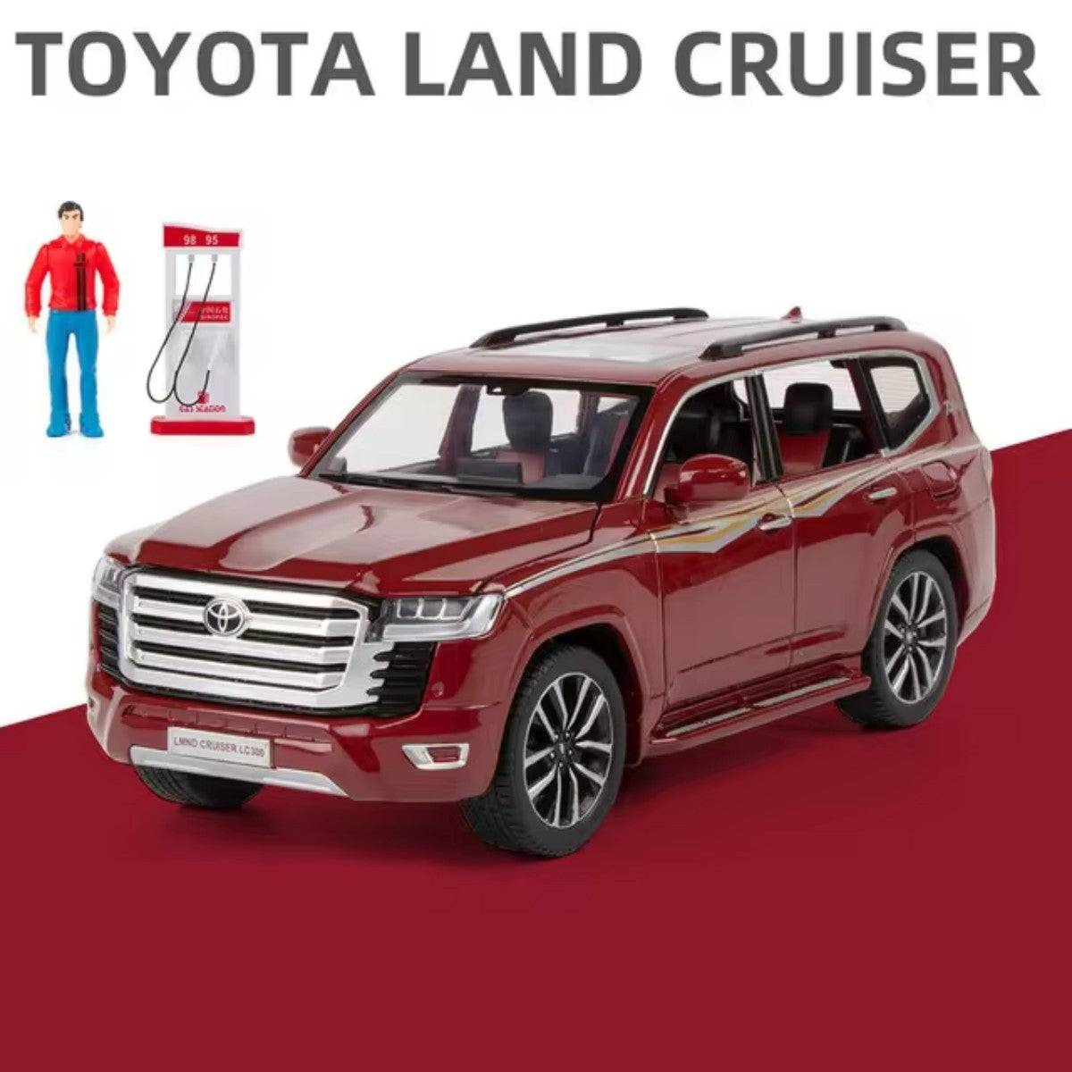 H2091 1:24 Toyota Land Cruiser LC300 Alloy Diecast Model Car - HugmieToys