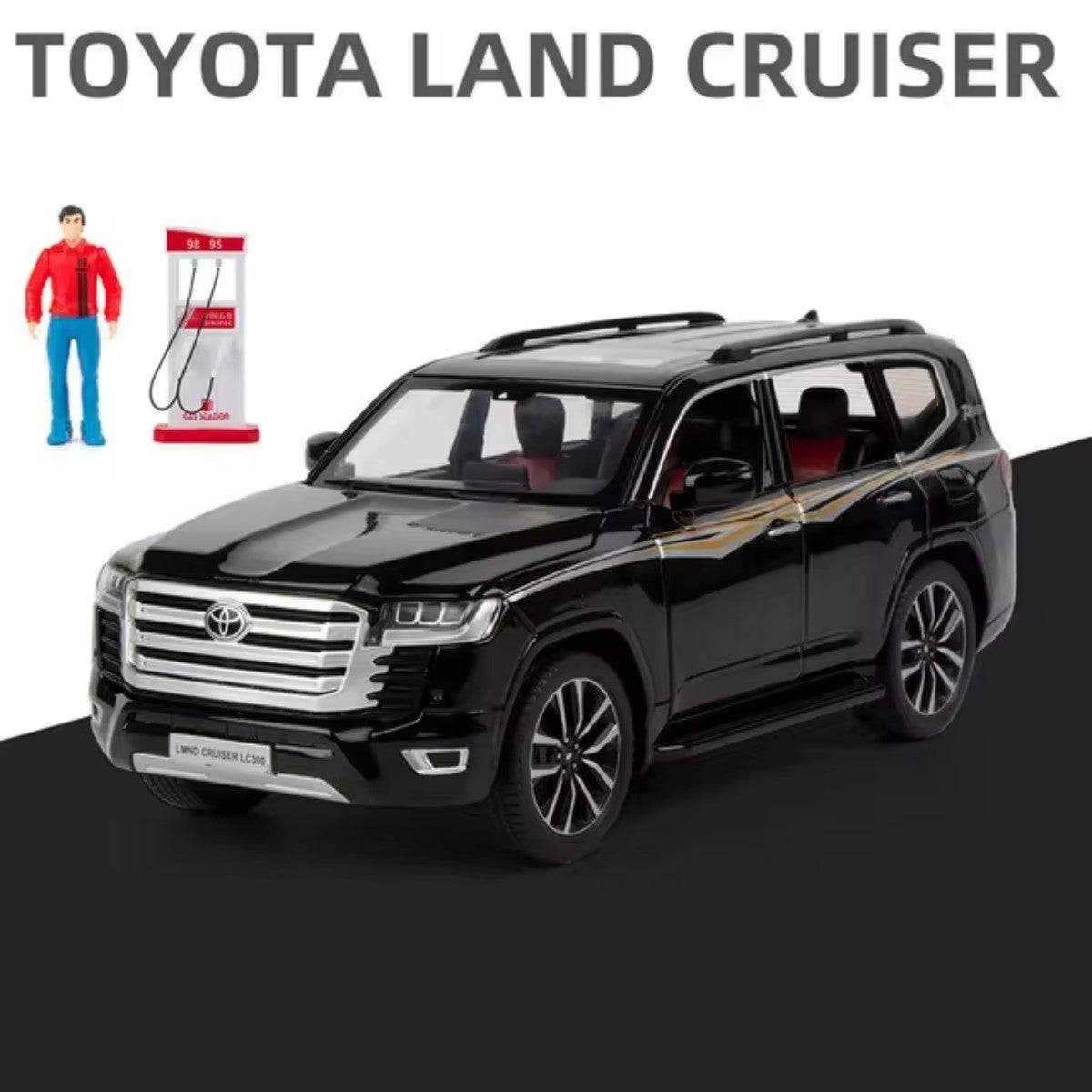 H2091 1:24 Toyota Land Cruiser LC300 Alloy Diecast Model Car - HugmieToys