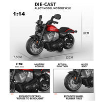 Alloy Diecast Replica Collectible Motorcycle Model - HugmieToys