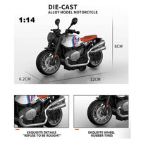 Alloy Diecast Replica Collectible Motorcycle Model - HugmieToys